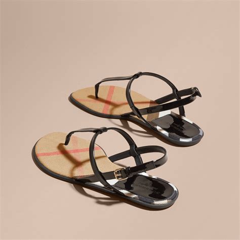 burberry sandals women's